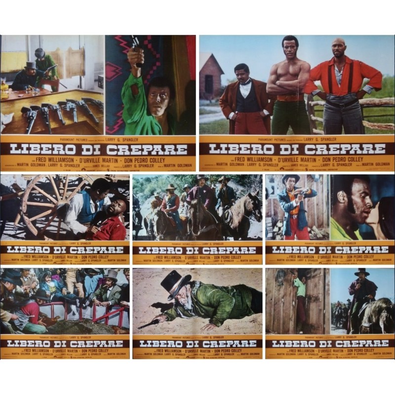 Legend Of Nigger Charley (Fotobusta set of 8)