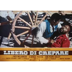 The Legend Of Nigger Charley Italian fotobusta movie poster set - illustraction Gallery