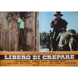 The Legend Of Nigger Charley Italian fotobusta movie poster set - illustraction Gallery