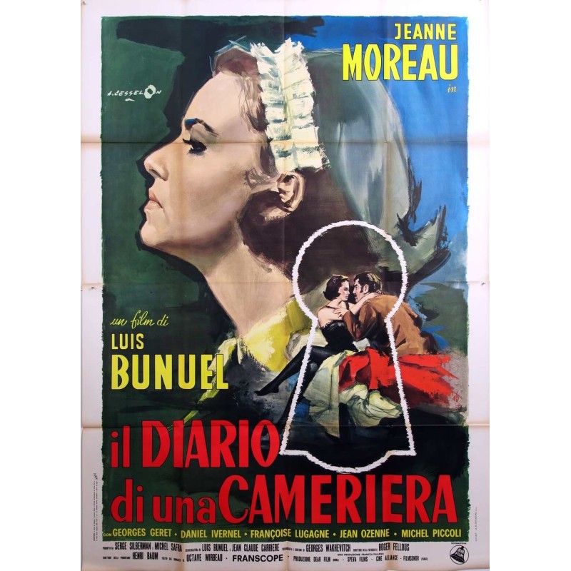 Diary Of A Chambermaid - Le journal d'une femme de chambre (Italian 4F)