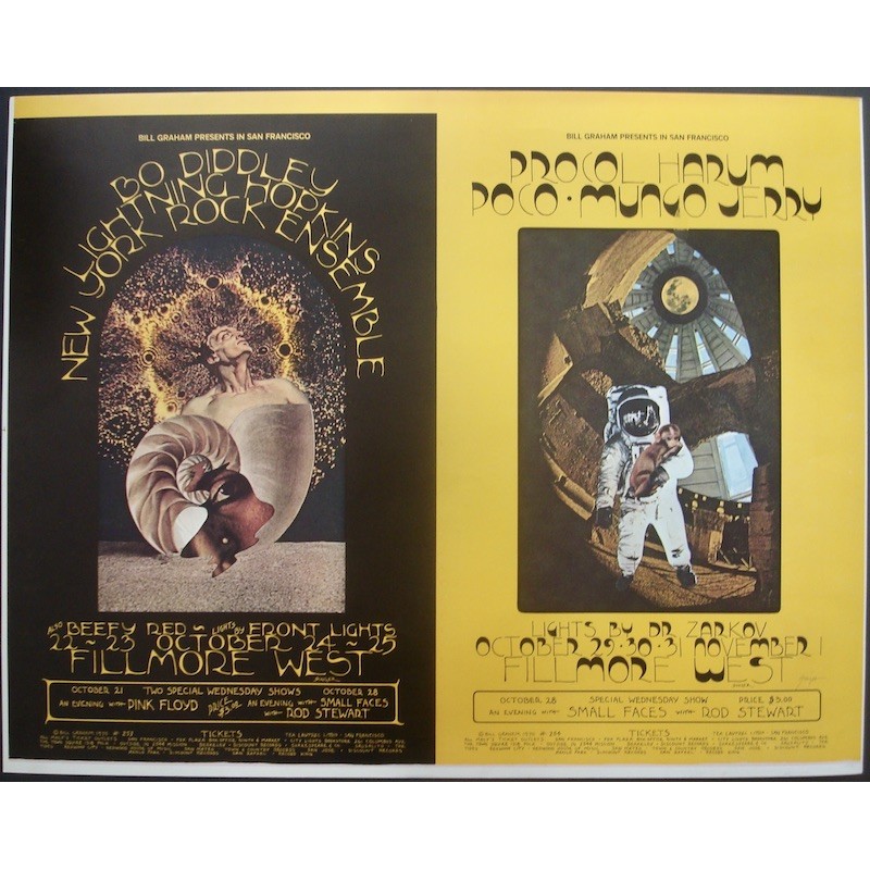 Bo Diddley / Pink Floyd: Fillmore West BG 253-254 (Uncut)