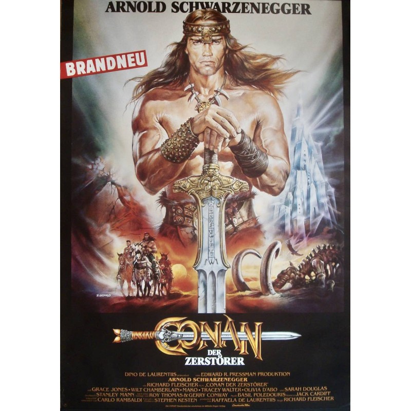 Conan The Destroyer (German A0)