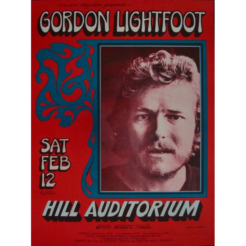 Gordon Lightfoot: Ann Arbor 1972