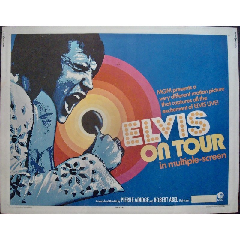 Elvis On Tour (Half sheet)