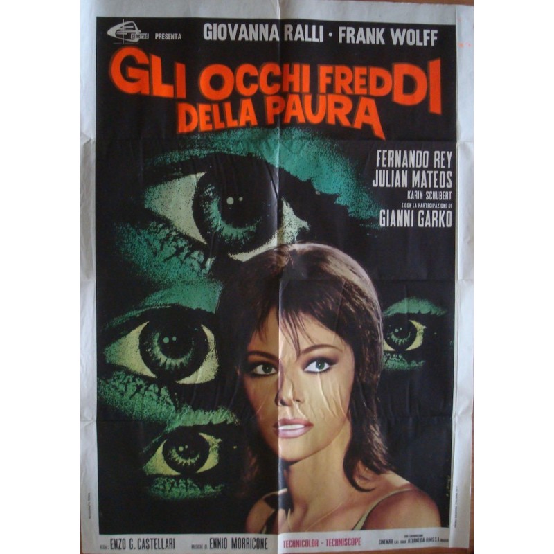 Cold Eyes Of Fear (Italian 2F style B)