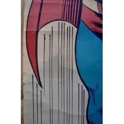 Superman vintage 1971 life size DC Comics poster - illustraction Gallery