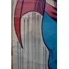 Superman vintage 1971 life size DC Comics poster - illustraction Gallery