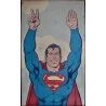 Superman vintage 1971 life size DC Comics poster - illustraction Gallery