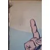 Superman vintage 1971 life size DC Comics poster - illustraction Gallery
