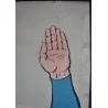 Superman vintage 1971 life size DC Comics poster - illustraction Gallery
