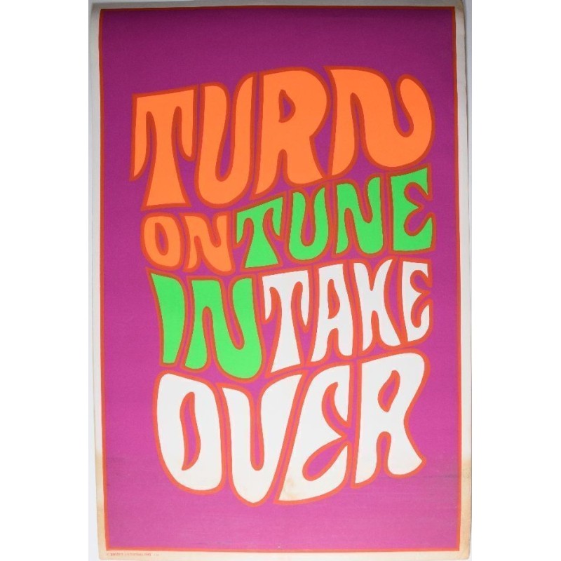 Turn On Tune In Take Over (Pandora blacklight 1967)