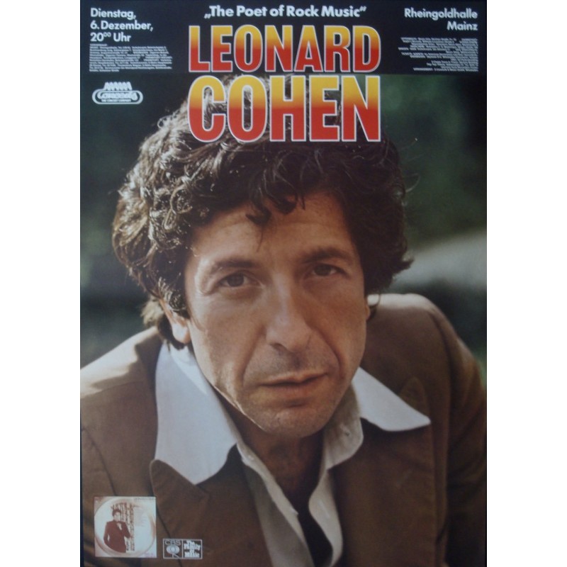 Leonard Cohen: Mainz 1977