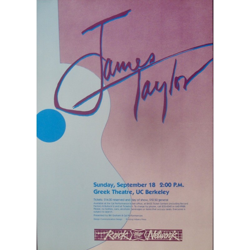 James Taylor: Berkeley 1983