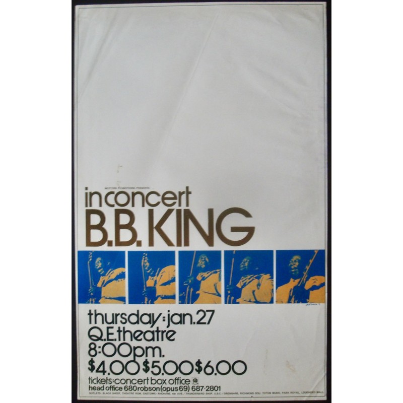 B.B. King: Vancouver 1972