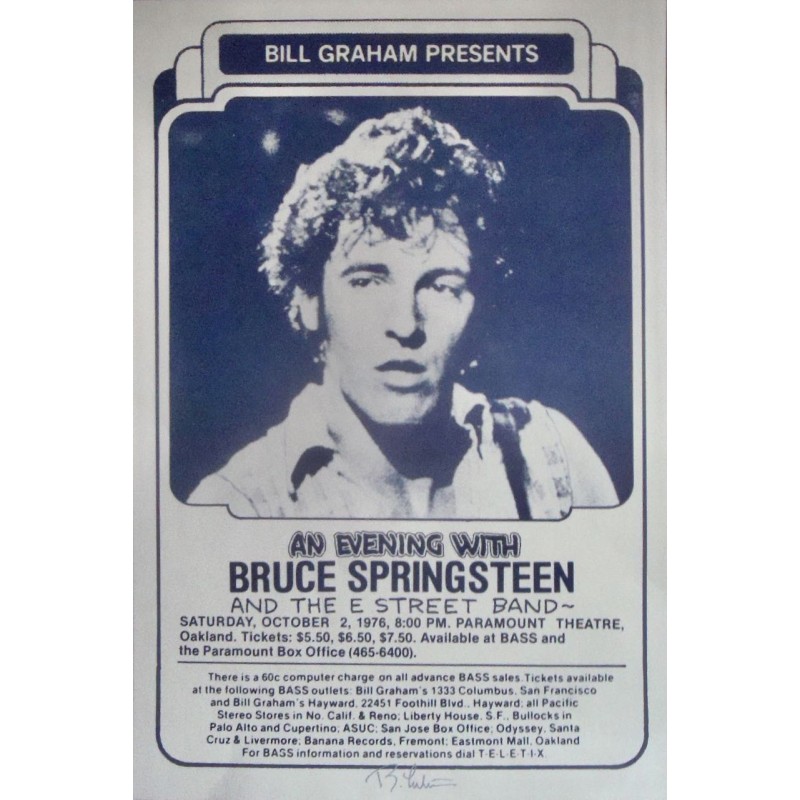 Bruce Springsteen: Oakland 1976