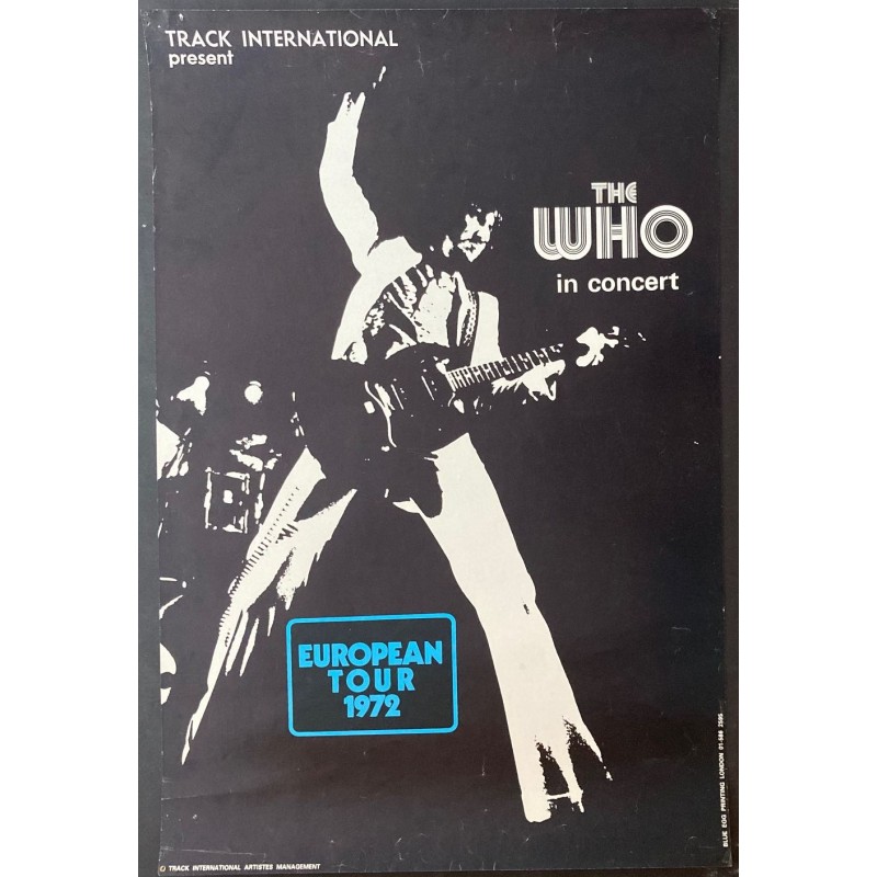 Who: European Tour 1972