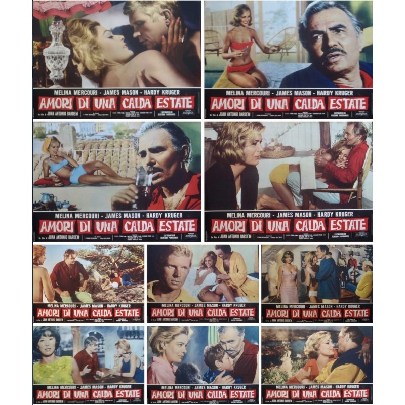 The Uninhibited (Los pianos mecanicos) Italian fotobusta movie poster set - illustraction Gallery