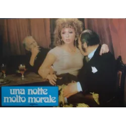 A Very Moral Night  Italian fotobusta movie poster set - illustraction Gallery