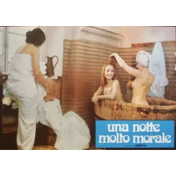 A Very Moral Night  Italian fotobusta movie poster set - illustraction Gallery