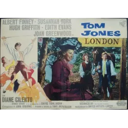 Tom Jones Italian fotobusta movie poster set - illustraction Gallery