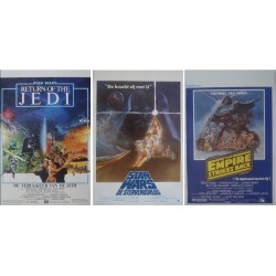 Star Wars (Belgian set of 3)