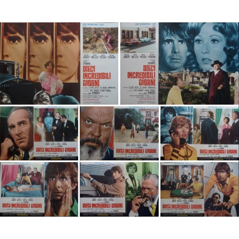 Ten Days Wonder - La decade prodigieuse (Fotobusta set of 8)