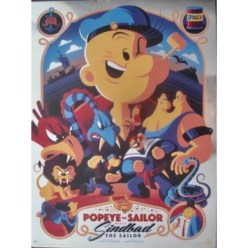 Popeye The Sailor Meets Sindbad The Sailor (R2016 foil Variant)
