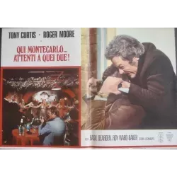 The Persuaders: Mission Monte-Carlo Italian fotobusta movie poster - illustraction Gallery