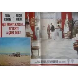 The Persuaders: Mission Monte-Carlo Italian fotobusta movie poster - illustraction Gallery