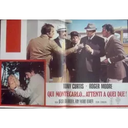 The Persuaders: Mission Monte-Carlo Italian fotobusta movie poster - illustraction Gallery