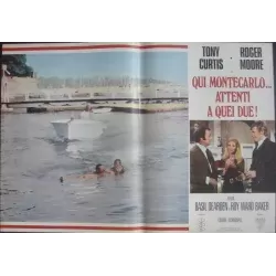 The Persuaders: Mission Monte-Carlo Italian fotobusta movie poster - illustraction Gallery