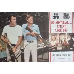 The Persuaders: Mission Monte-Carlo Italian fotobusta movie poster - illustraction Gallery