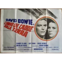 The Man Who Fell To Earth Italian movie poster - illustraction Gallery