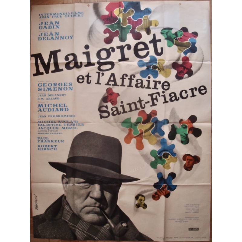 Maigret et l'affaire St-Fiacre (French Grande)