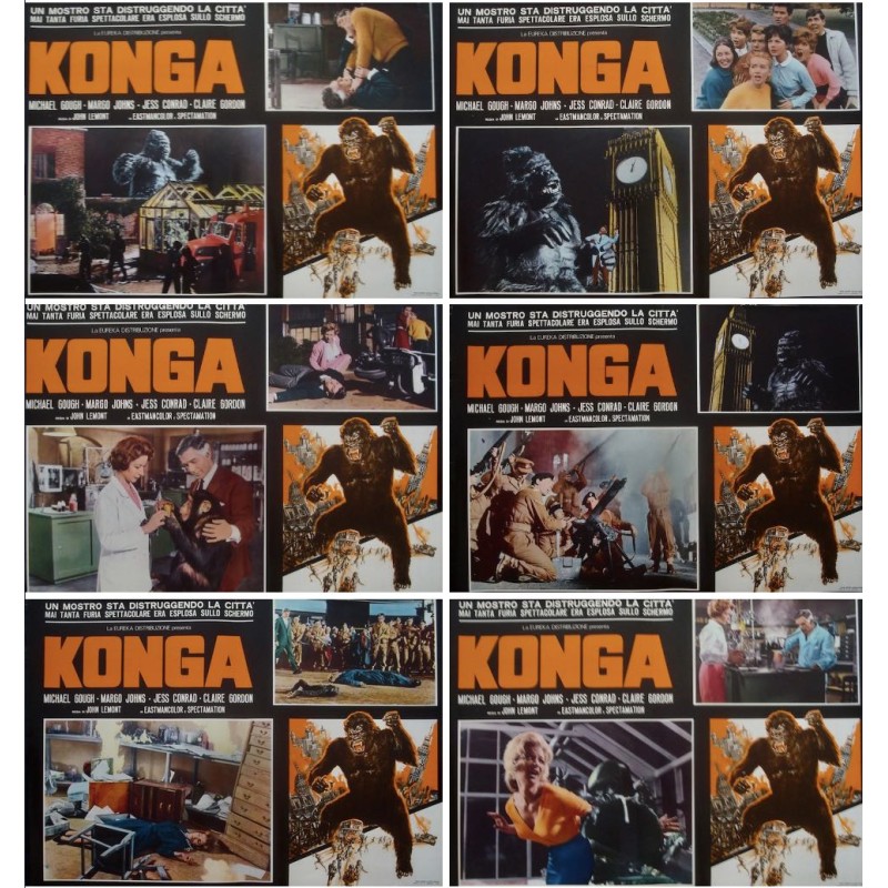 Konga (Fotobusta set of 6)