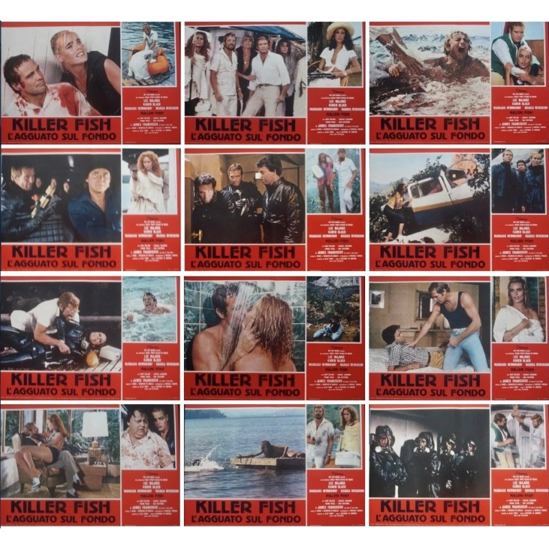 Killer Fish (Fotobusta set of 12)