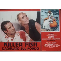 Killer Fish Italian fotobusta movie poster set - illustraction Gallery