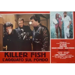 Killer Fish Italian fotobusta movie poster set - illustraction Gallery