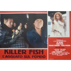 Killer Fish Italian fotobusta movie poster set - illustraction Gallery