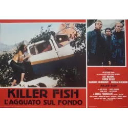 Killer Fish Italian fotobusta movie poster set - illustraction Gallery