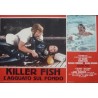 Killer Fish Italian fotobusta movie poster set - illustraction Gallery