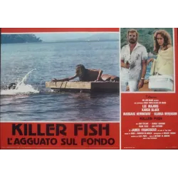 Killer Fish Italian fotobusta movie poster set - illustraction Gallery