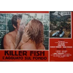 Killer Fish Italian fotobusta movie poster set - illustraction Gallery