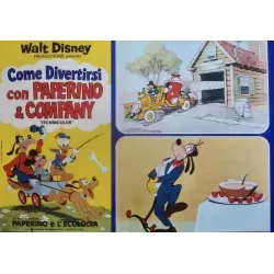Have Fun With Donald Duck And Company Italian fotobusta movie poster set - illustraction Gallery