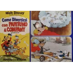 Have Fun With Donald Duck And Company Italian fotobusta movie poster set - illustraction Gallery