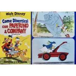 Have Fun With Donald Duck And Company Italian fotobusta movie poster set - illustraction Gallery