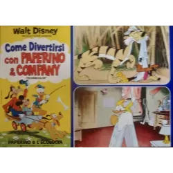 Have Fun With Donald Duck And Company Italian fotobusta movie poster set - illustraction Gallery