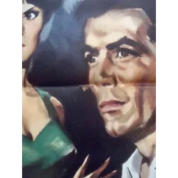 Corrida pour un espion (Code Name Jaguar) Italian movie poster - illustraction Gallery