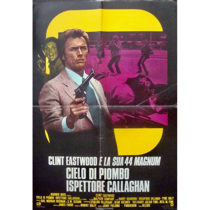 The Enforcer Italian movie poster - illustraction Gallery