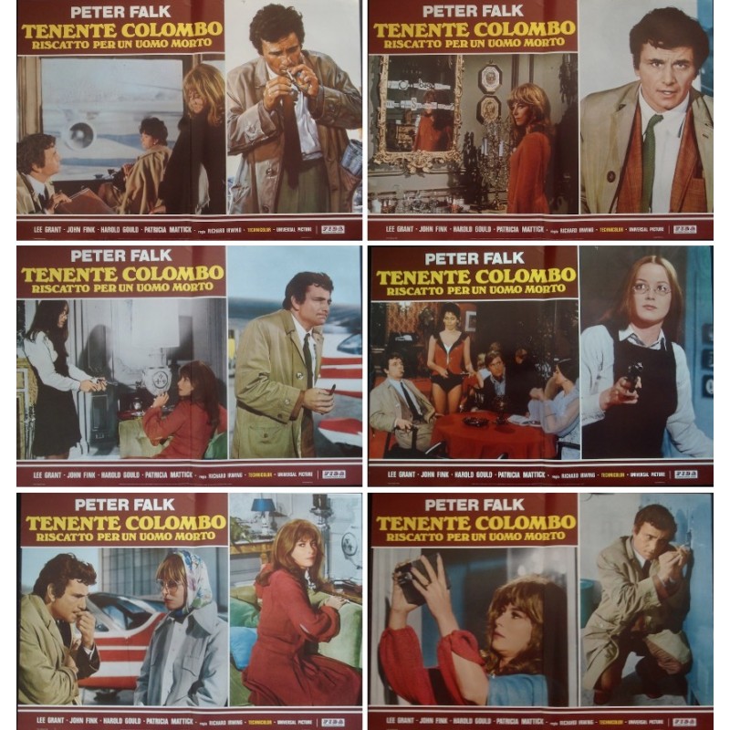 Columbo: Ransom For A Dead Man (Fotobusta set of 6